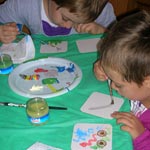 Laboratori arte bambini a roma